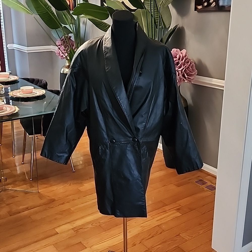 Vintage pelle studio coat sz xs